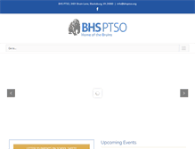 Tablet Screenshot of bhsptso.org